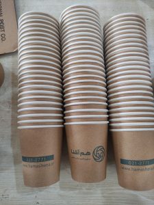 بسته بندی لیوان کرافت